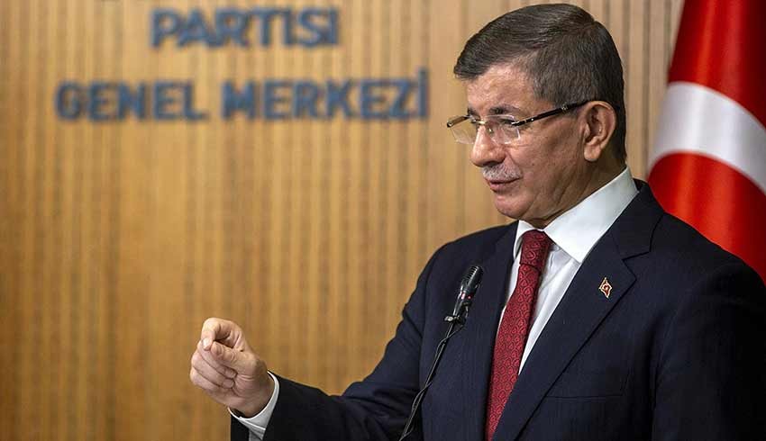 Davutoğlu: Bana üç isim kumpas kurdu